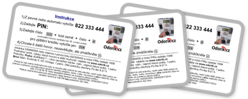Odorik.cz card