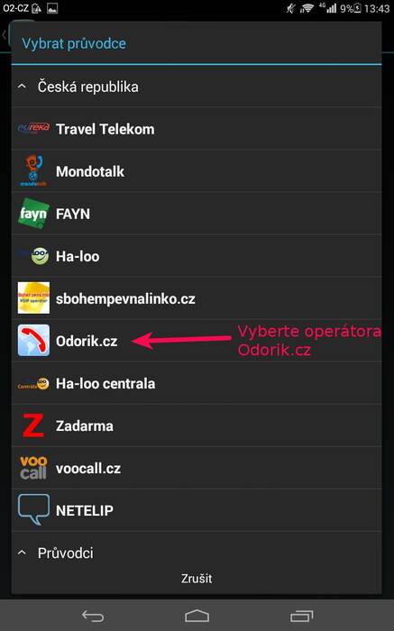 csipsimple_vybrat_operatora.jpeg