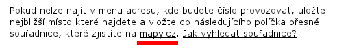 Klikněte na odkaz mapy.cz.