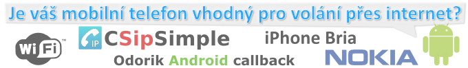 Je váš mobilní telefon vhodný pro volání přes internet?